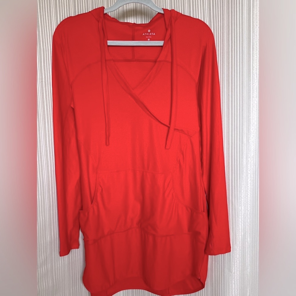 Tomato Red Swim Cover-up